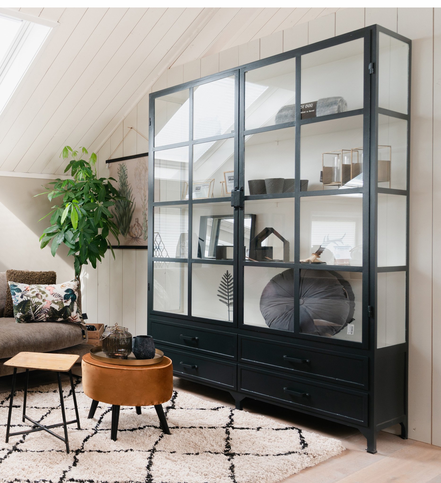 wandkastje industrieel