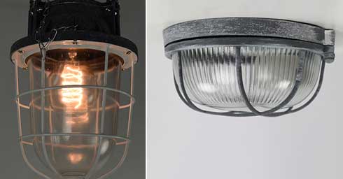 industriele plafondlamp
