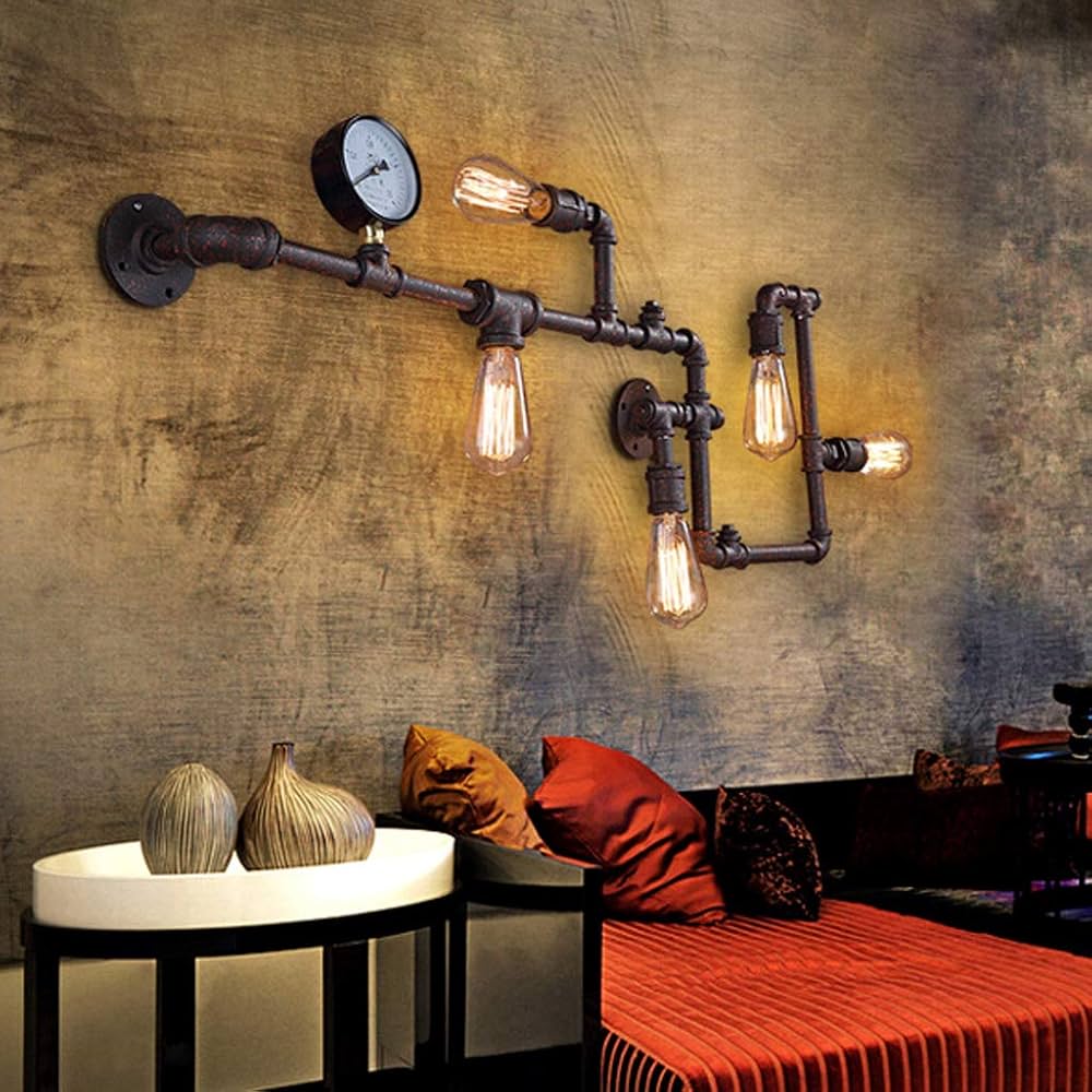 industriele wandlamp